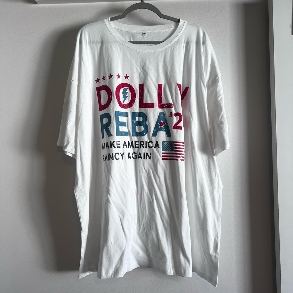 DOLLY REBA ‘24 oversized tshirt NWOT size 4X